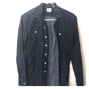 Blue Denim Levi’s Flannel